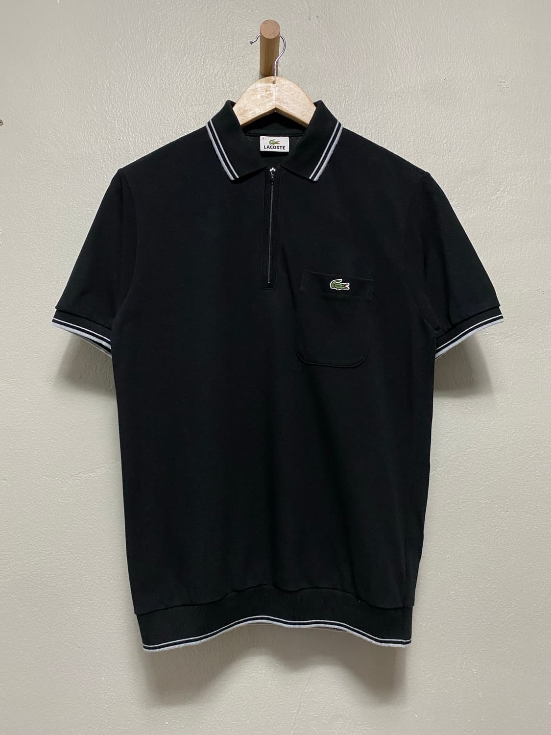 라코스테 로고 지퍼 카라티 상품이미지2