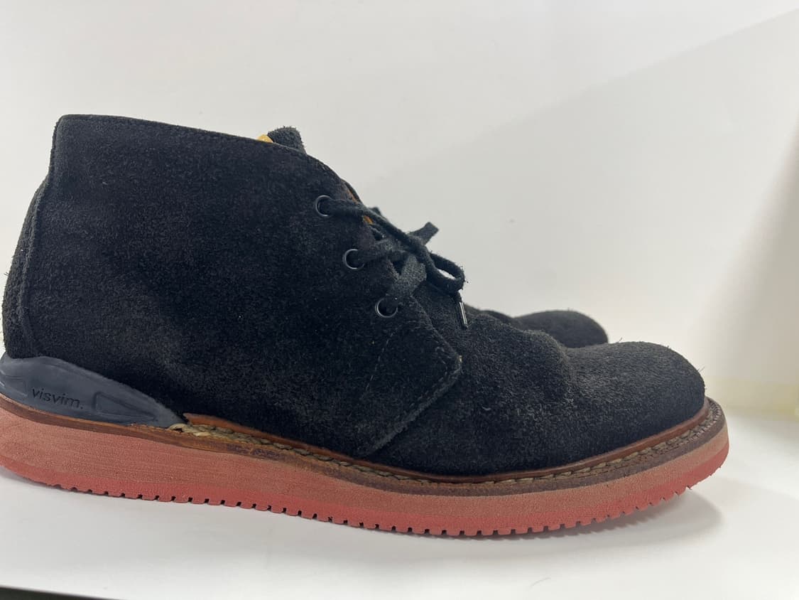비즈빔 visvim 뉴웰 FOLK 블랙 스웨이드 츄카부츠 275 상품이미지6