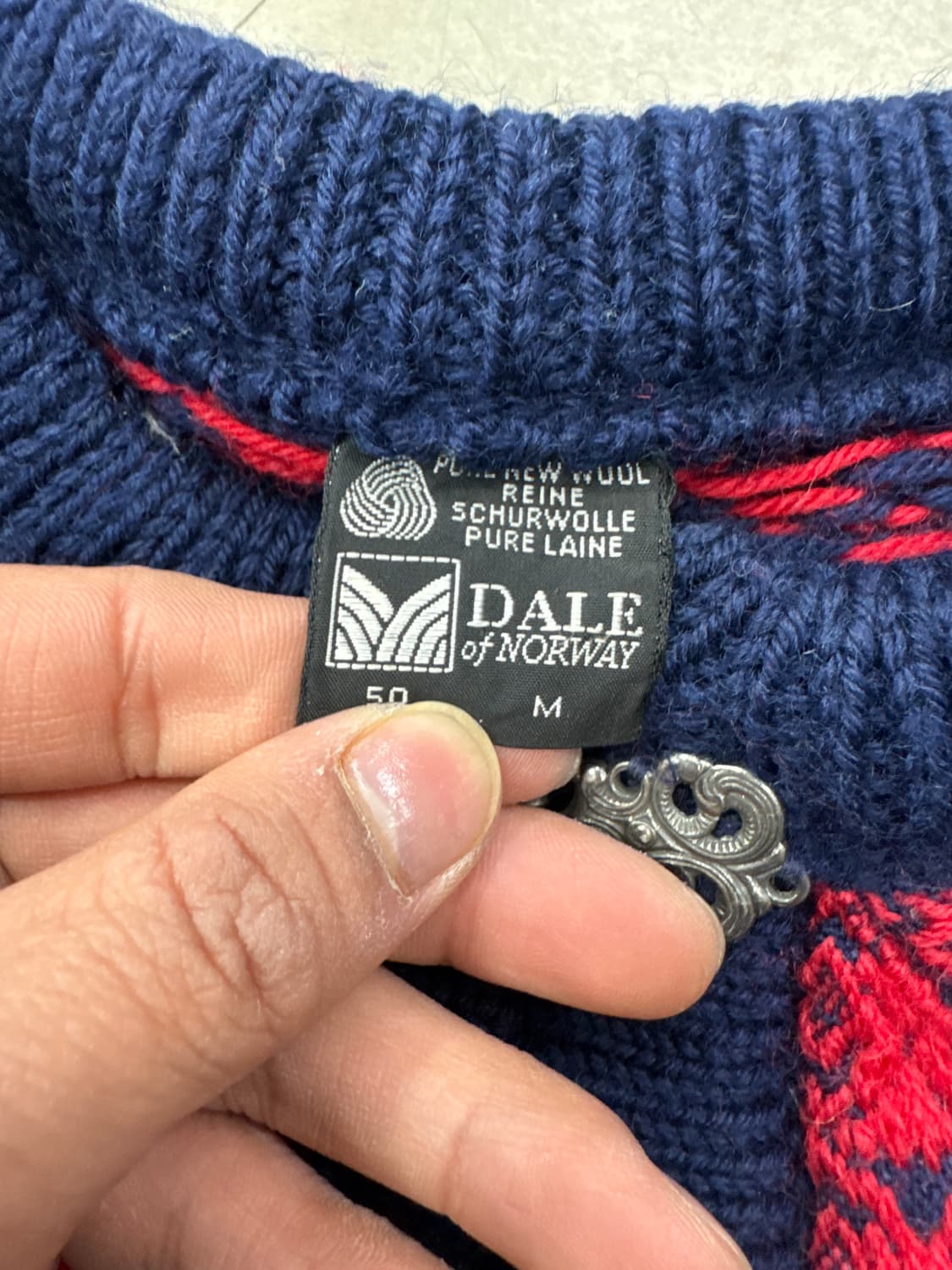 데일 오브 노르웨이 에스닉 가디건 M 상품이미지3