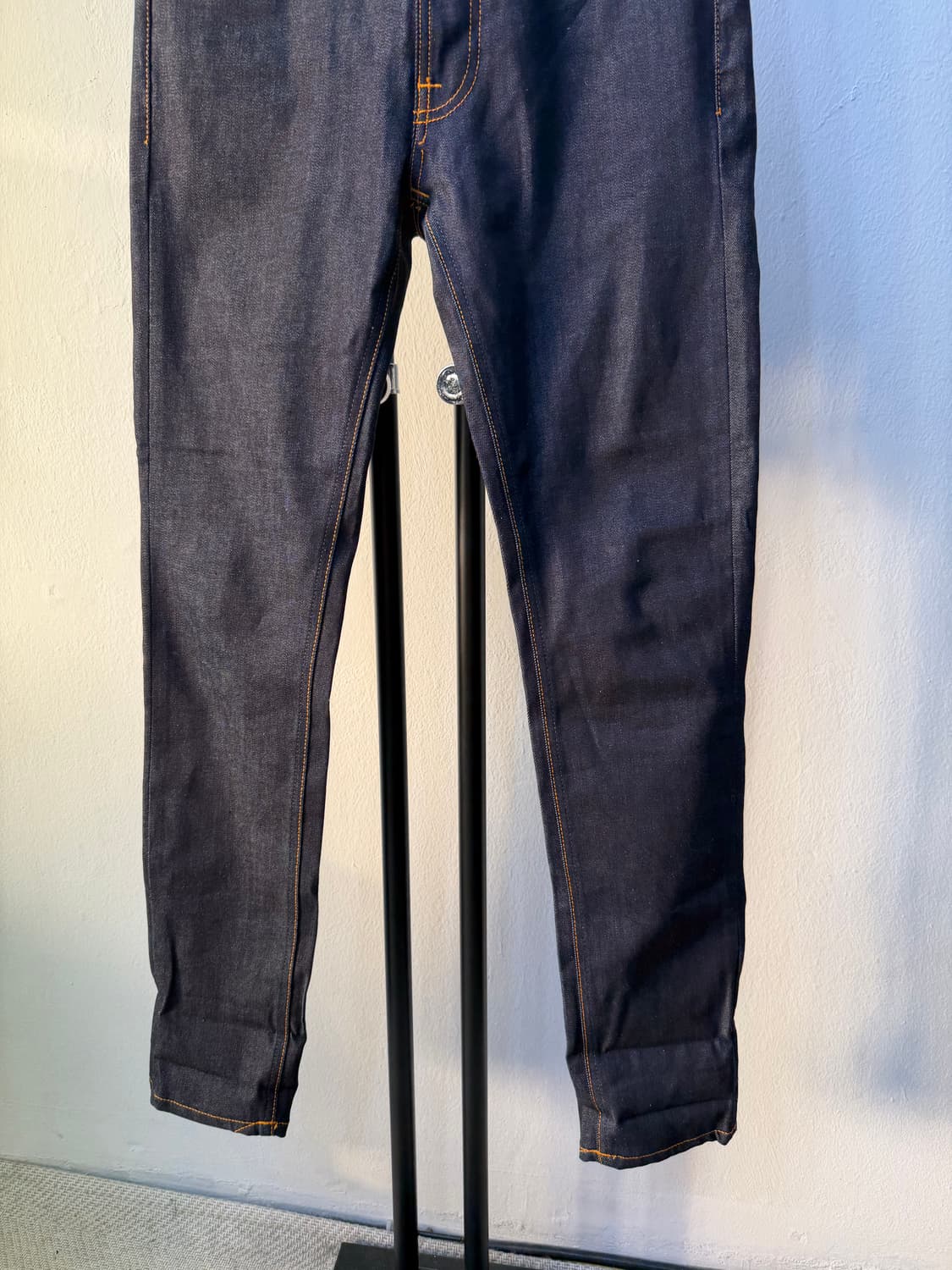 정품) 누디진 새제품급 딥블루 데님 청바지 30 상품이미지3