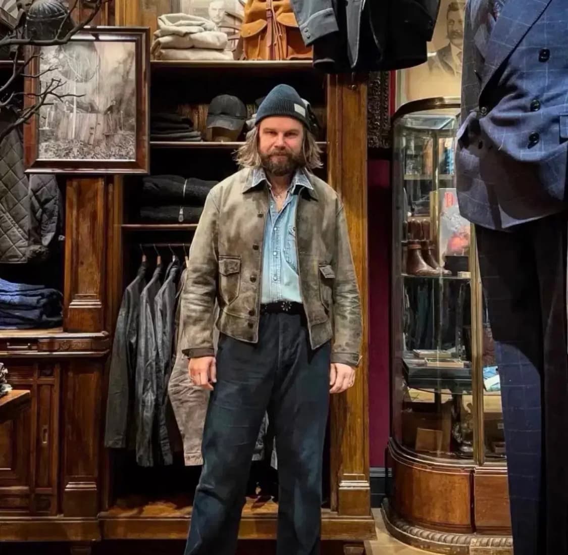 더블알엘 레더자켓 상품이미지1