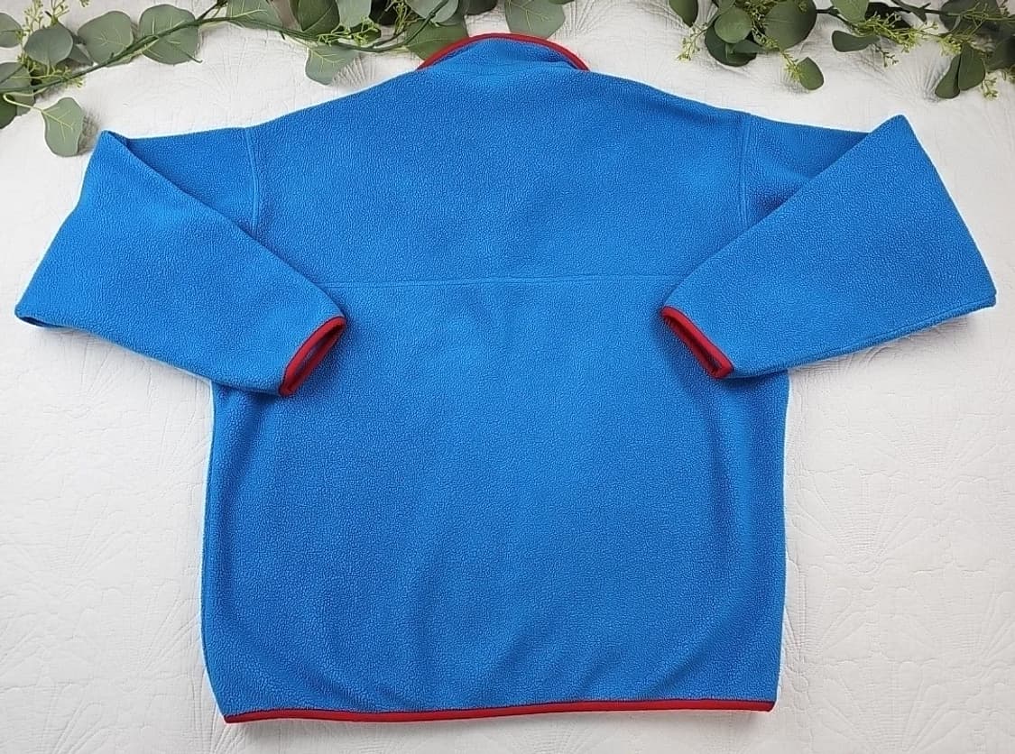 00s 콜롬비아 파타고니아 신칠라 스냅-T 패시지 블루 레드 상품이미지8