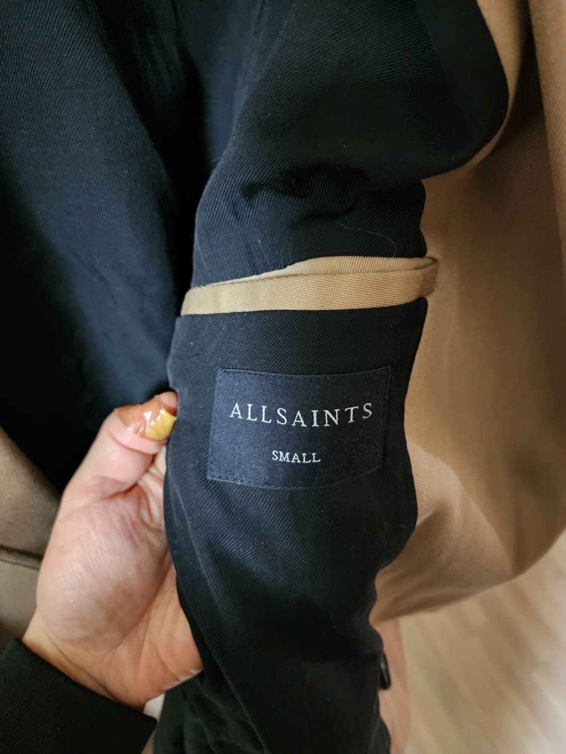 올세인츠 레이놀즈 프렌치 코트 s(100) 상품이미지5