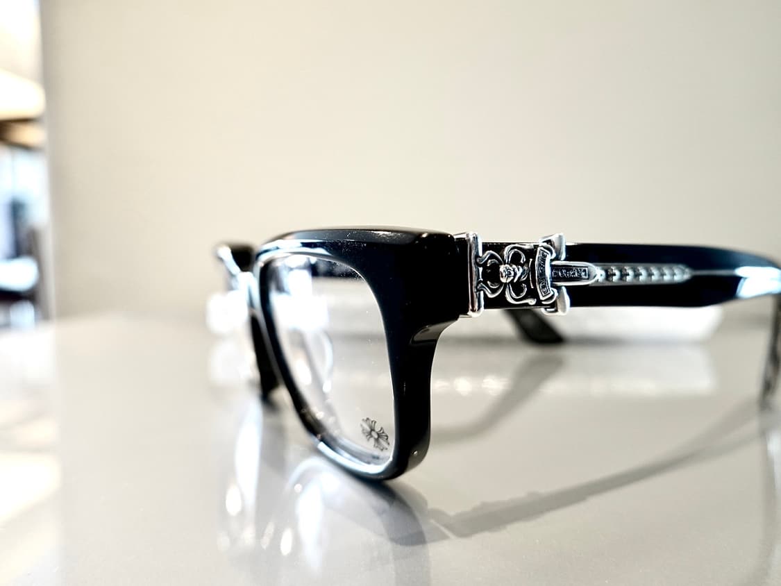 크롬하츠 바질리오네어2 블랙/실버 안경 상품이미지5