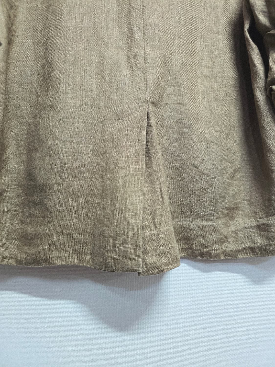 mare monte 브라운 하프 린넨 자켓 상품이미지7