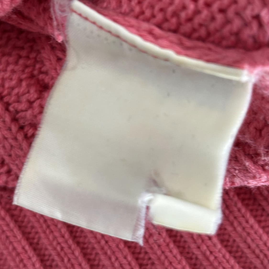 폴로 랄프로렌 빈티지 케이블 니트 핑크 여성M 상품이미지6