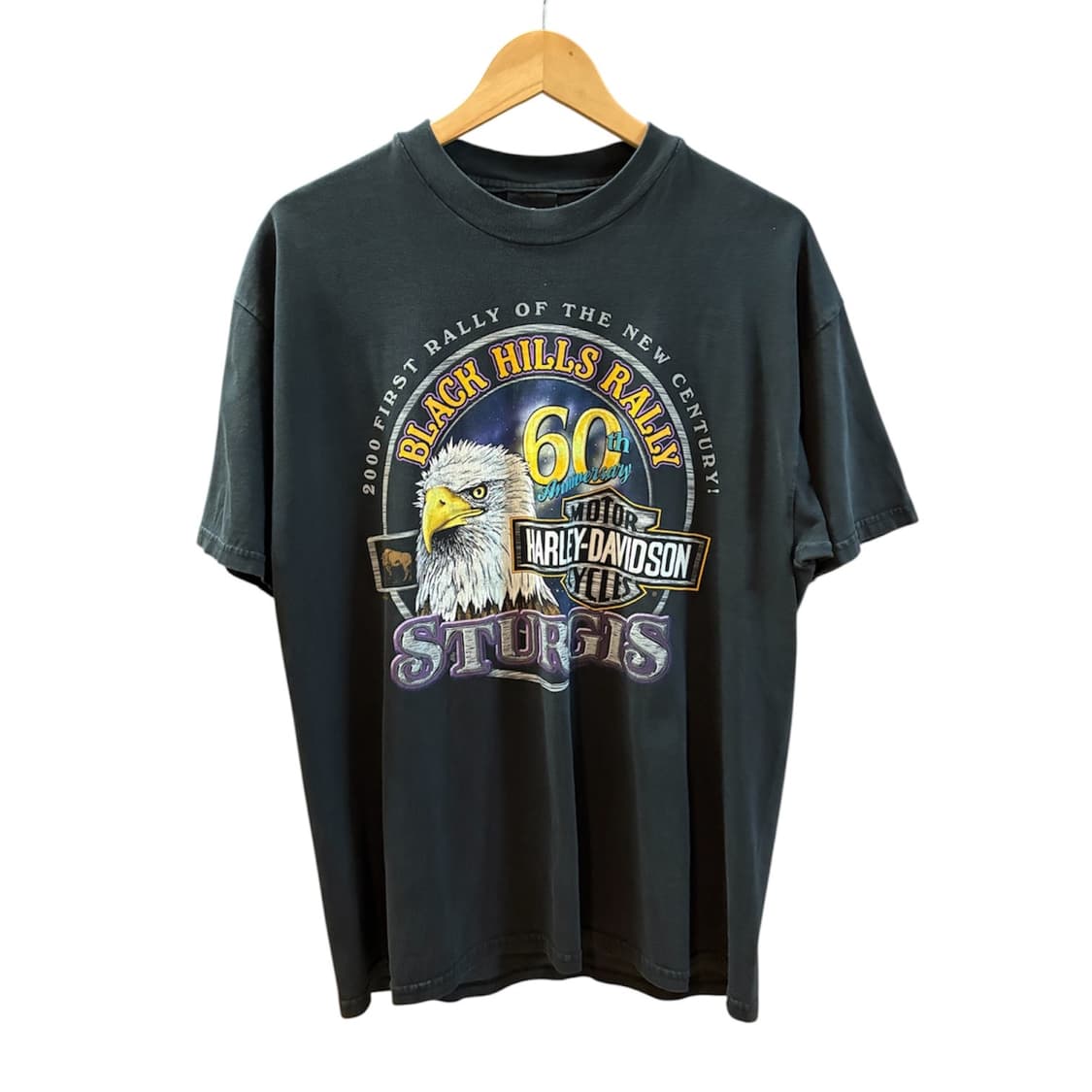 [L] 빈티지 할리데이비슨 sturgis 반팔 상품이미지3