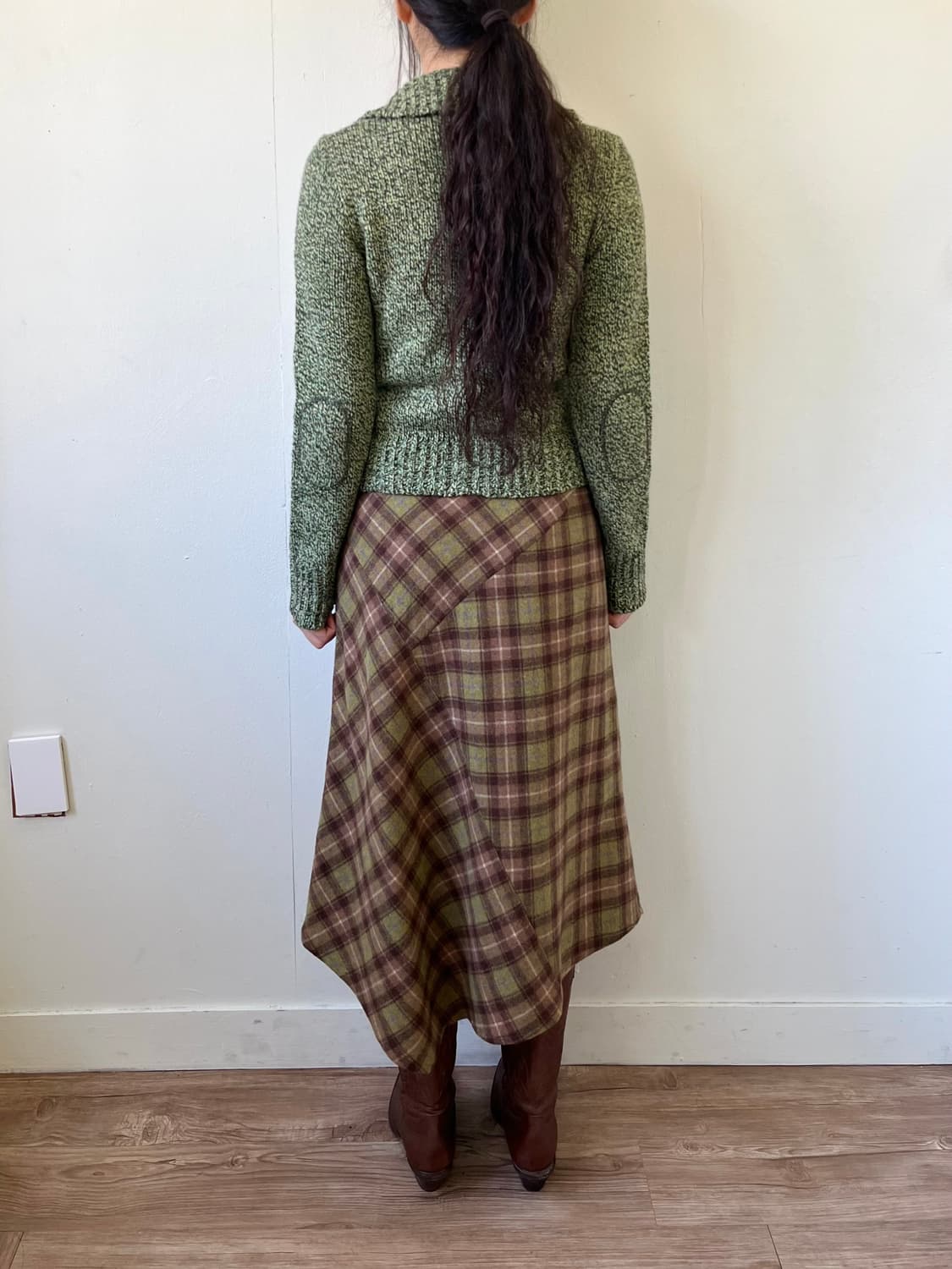 MAX&Co. 올리브 그린 니트집업 상품이미지10