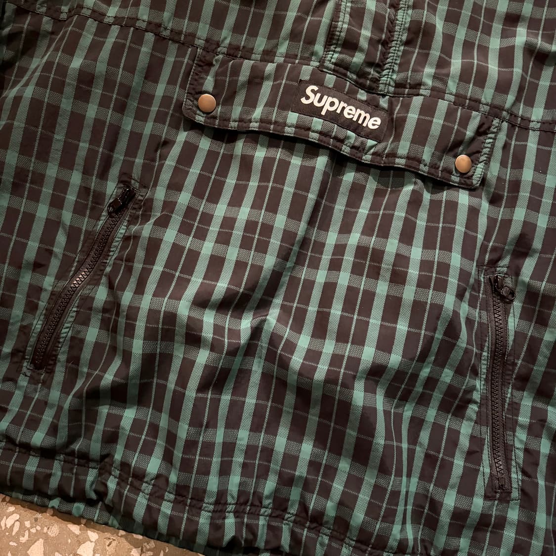 슈프림 풀오버 체크 자켓 - 18fw 상품이미지5