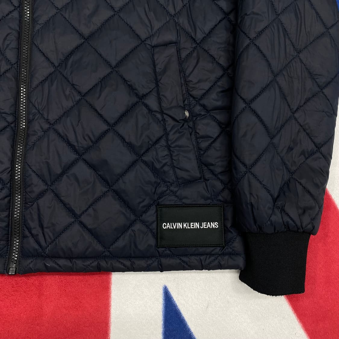 캘빈클라인 퀼팅자켓 M 실측 L  상품이미지3
