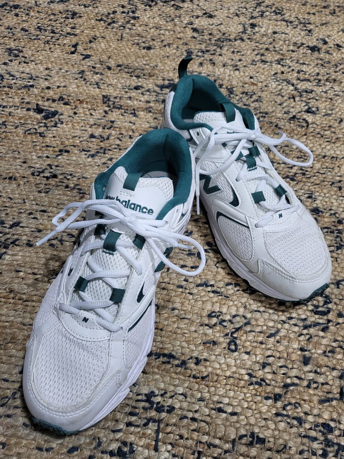 뉴발란스 스니커즈 운동화 ML 408 T 화이트 그린 상품이미지1