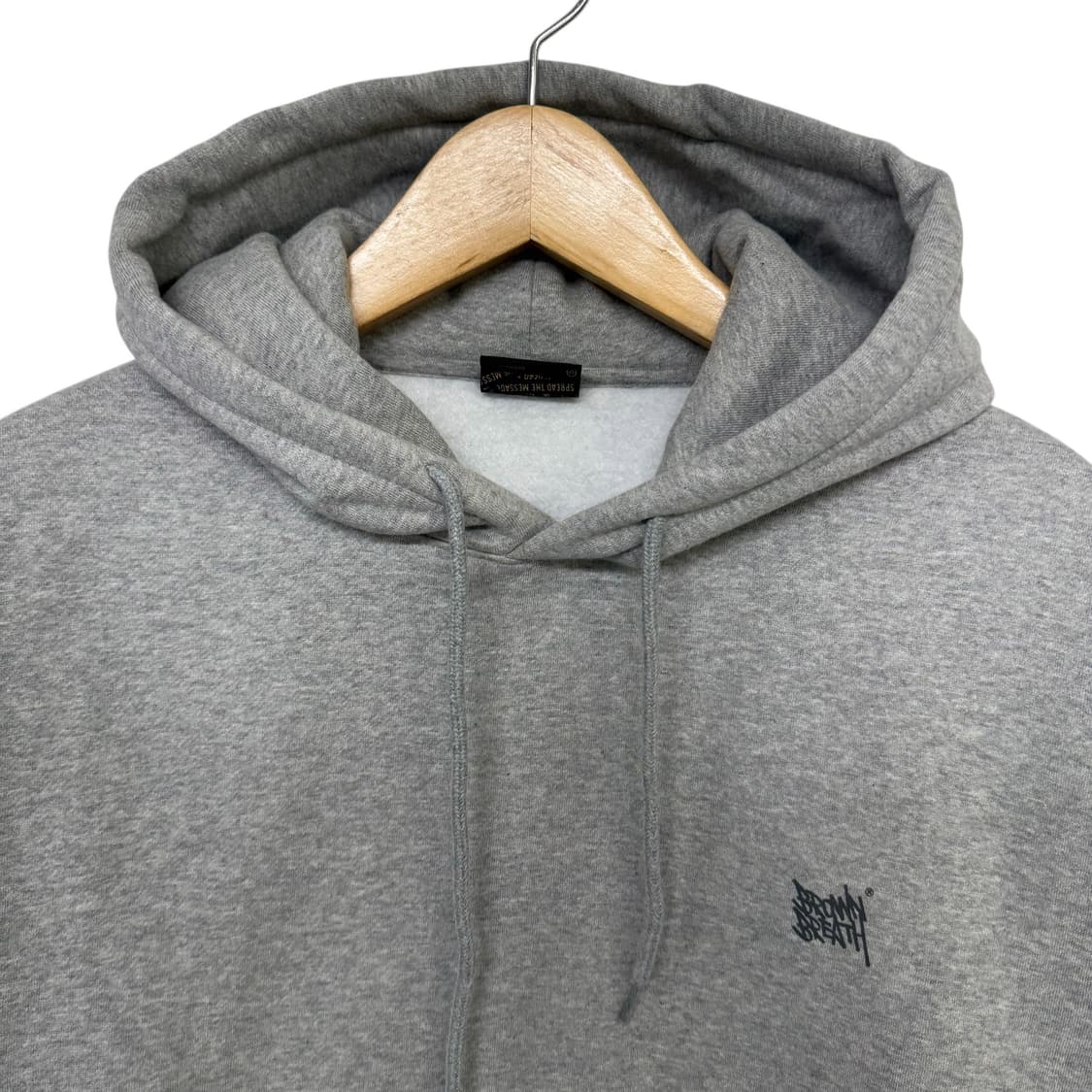 브라운브레스 로고 후드티 상품이미지3