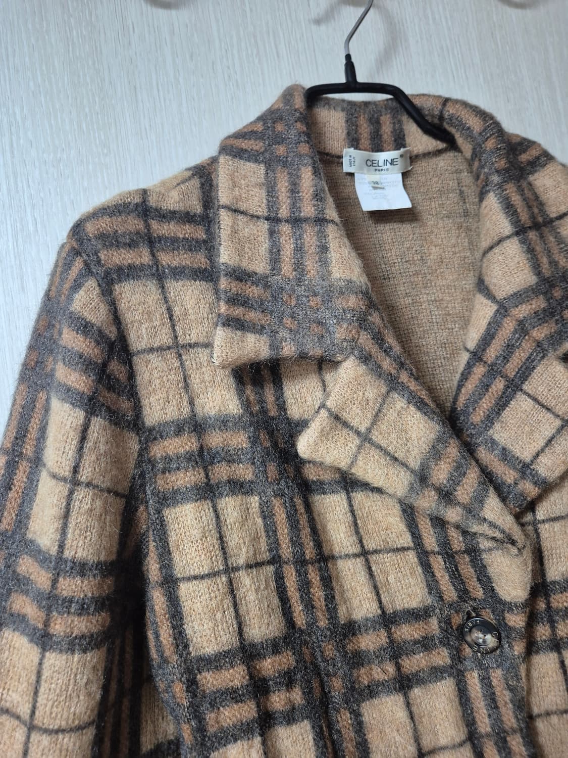 (정품) 셀린느 모헤어 울자켓 니트자켓 38 상품이미지3