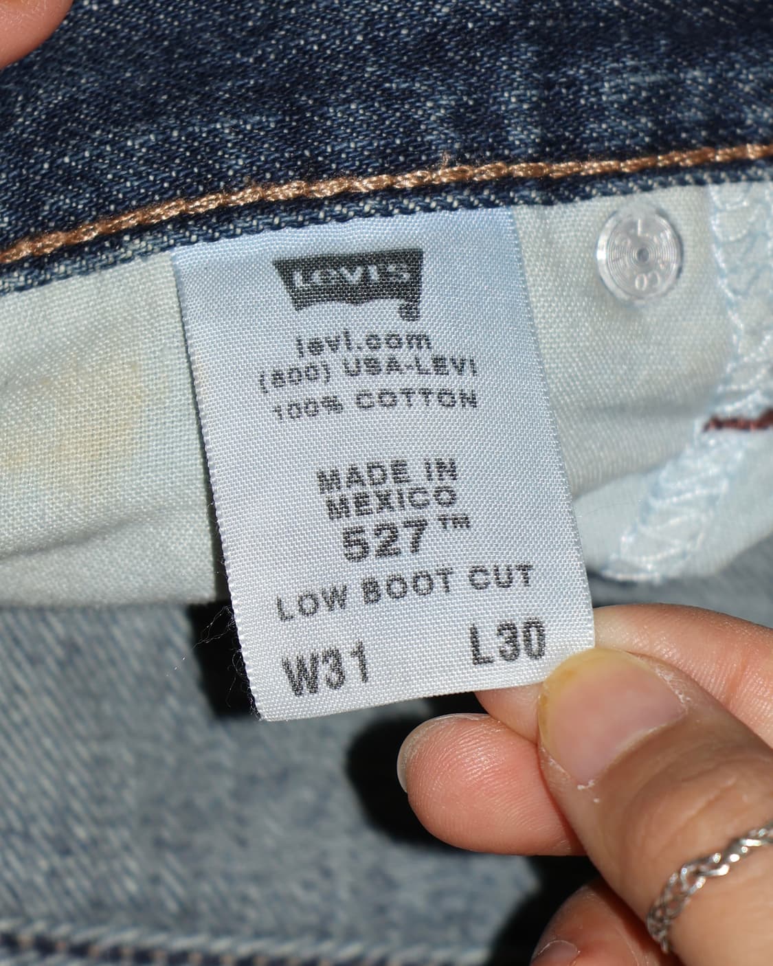 00‘s 리바이스 527 데님팬츠 [0-159] 상품이미지9