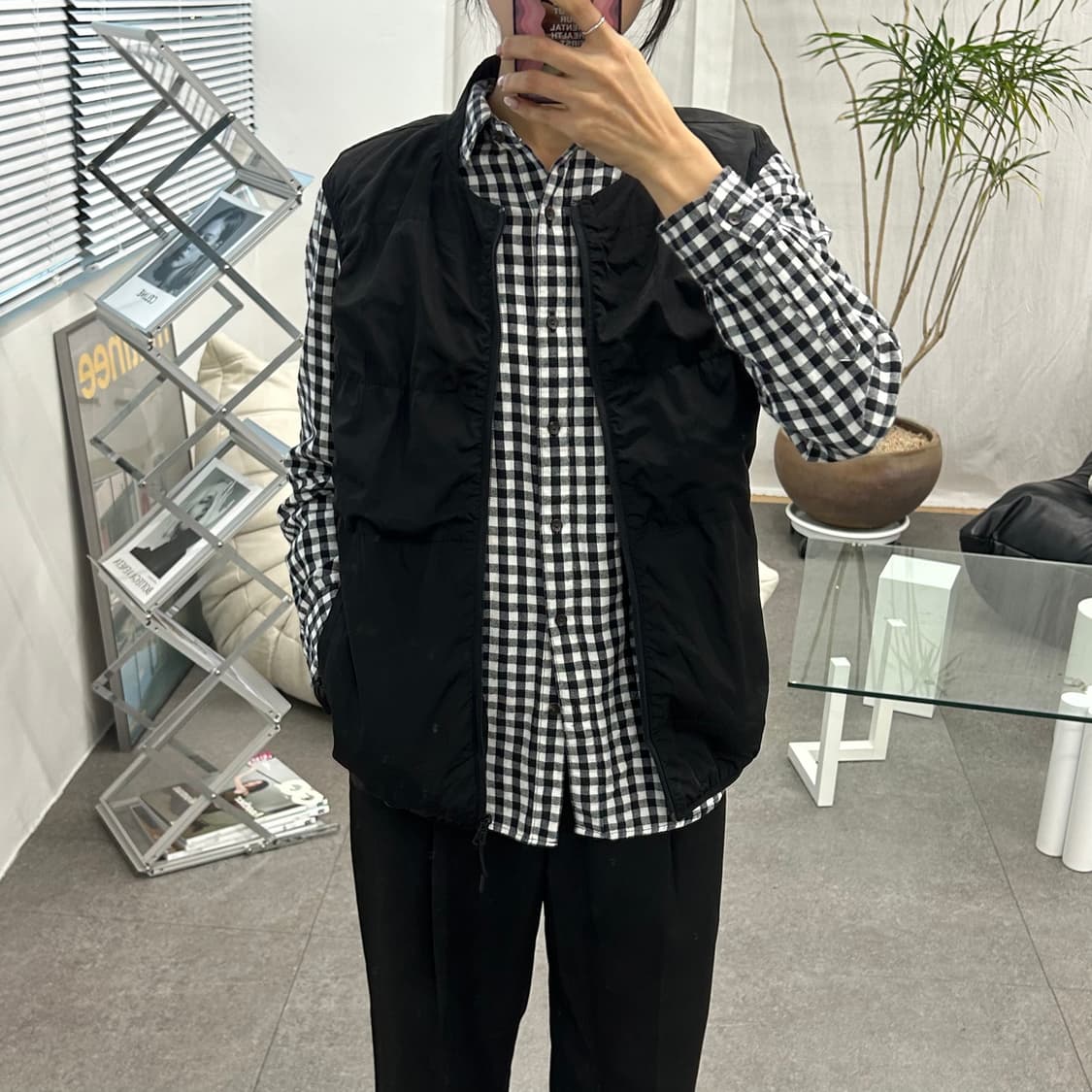 TIGORA 패딩 베스트 상품이미지1