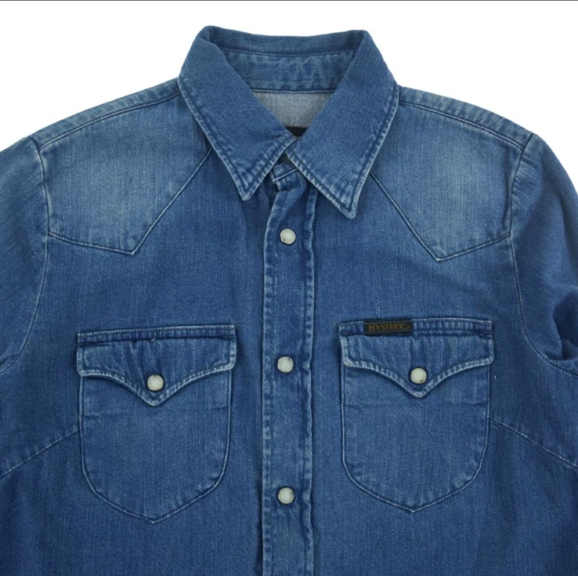 Hysteric Glamour 데님 웨스턴 셔츠 상품이미지4