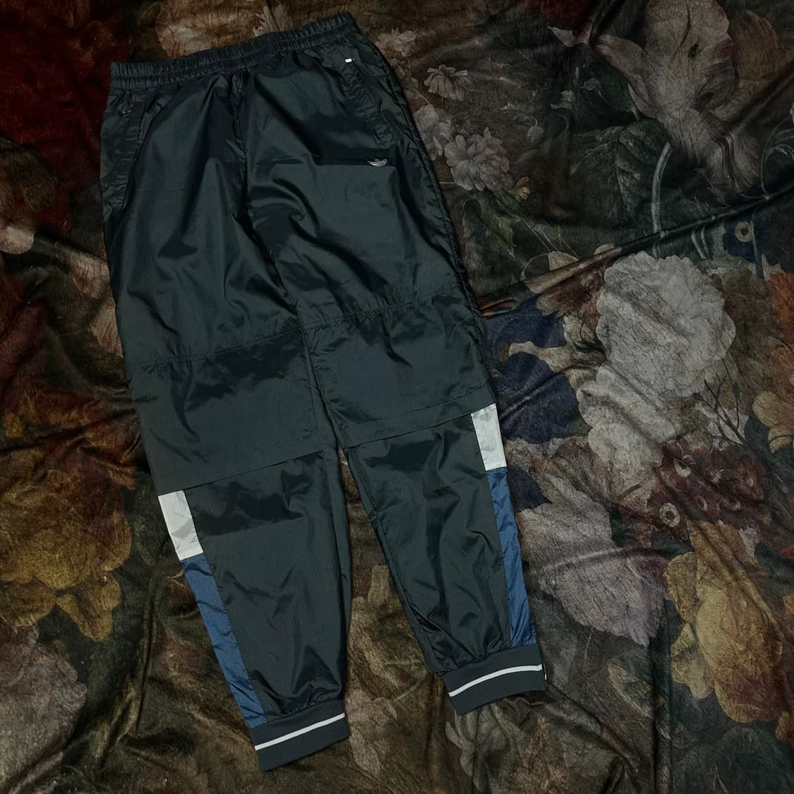 아디다스 올드스쿨 트레포일로고 차콜그레이트랙조거팬츠 XL 상품이미지1