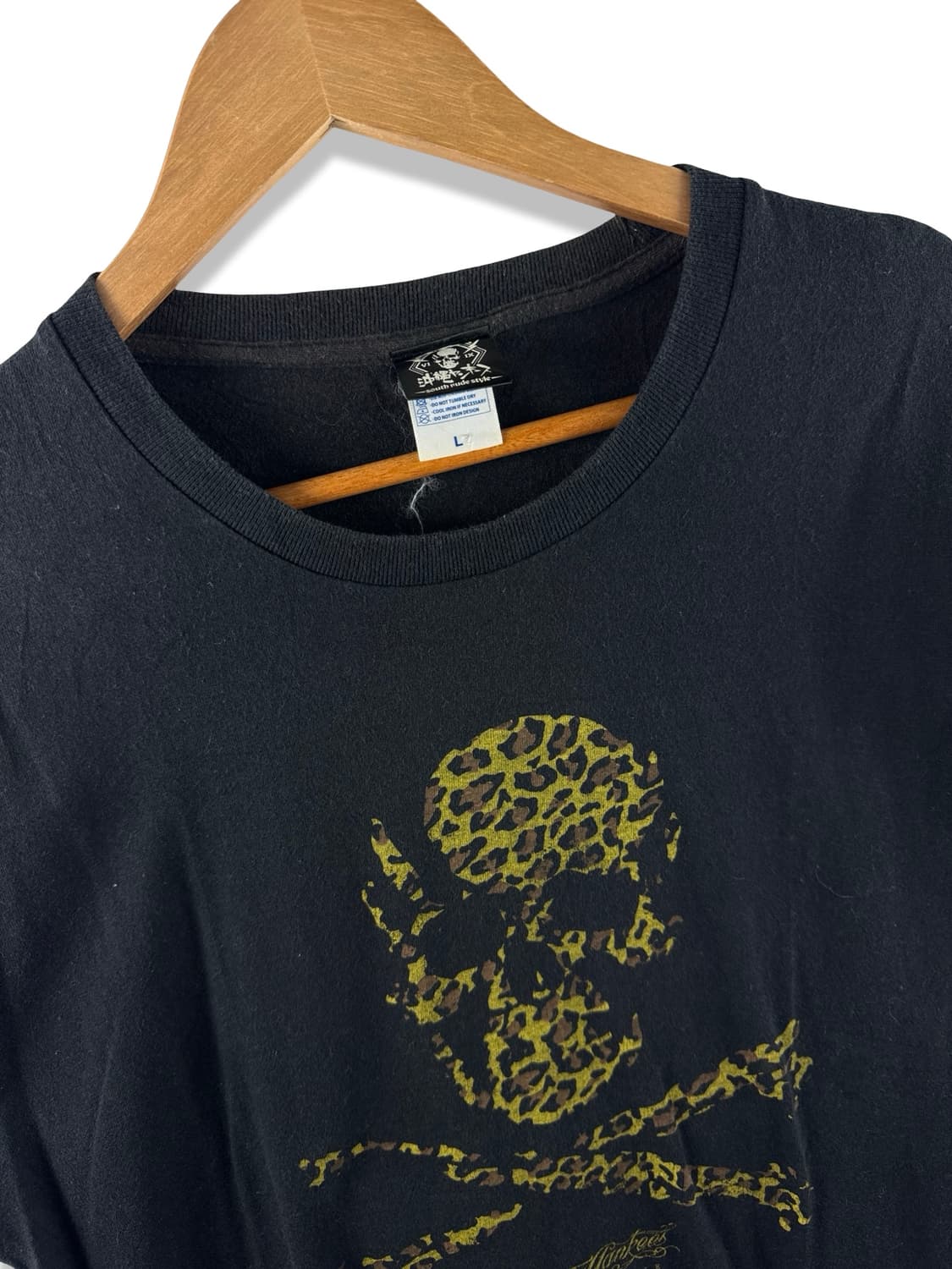 JPN 레오파드 스컬 반팔티셔츠2147 상품이미지3