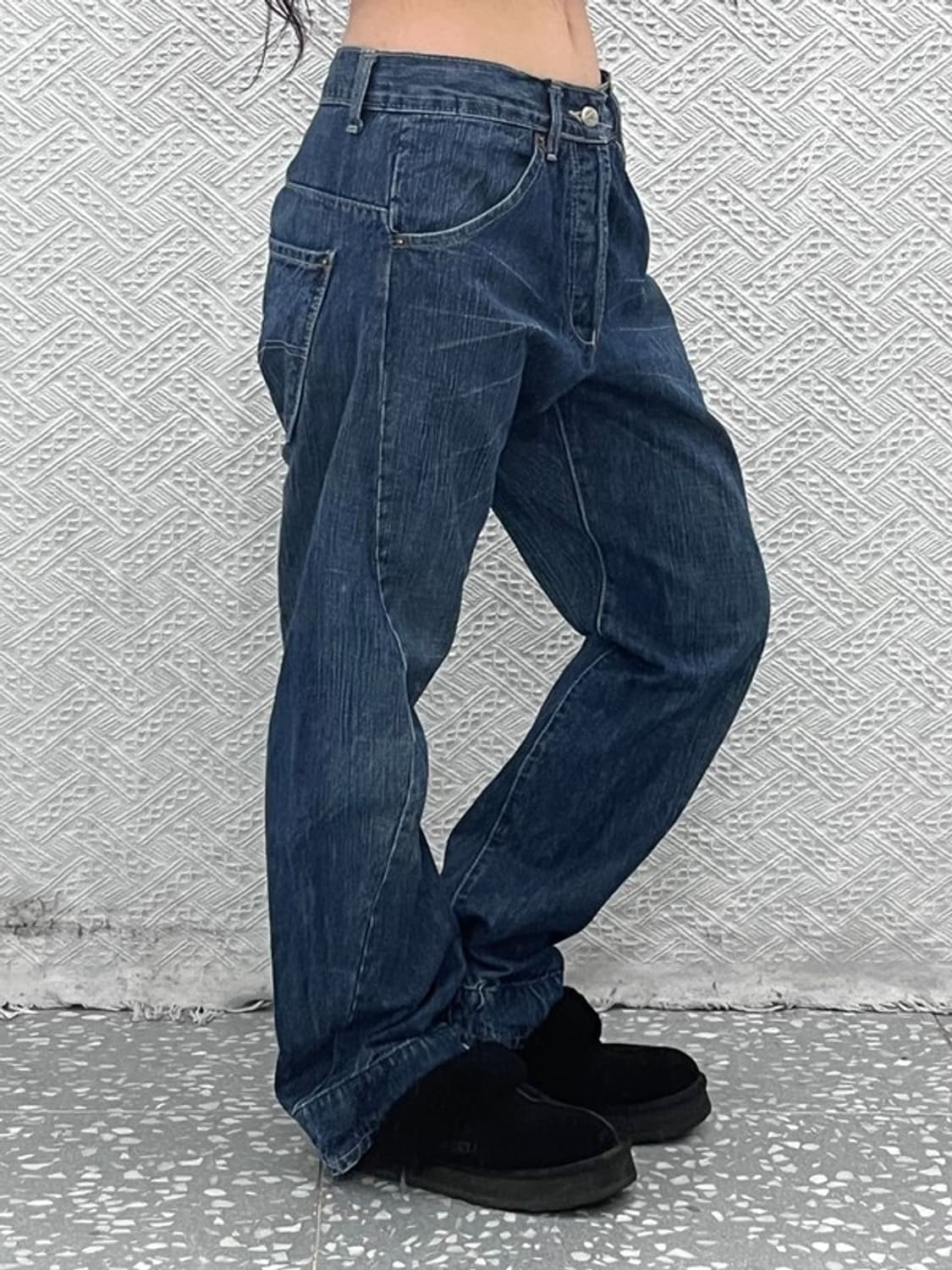 디젤 올드스쿨 레트로 빈티지 워싱 데님팬츠 32인치 C09678 상품이미지2