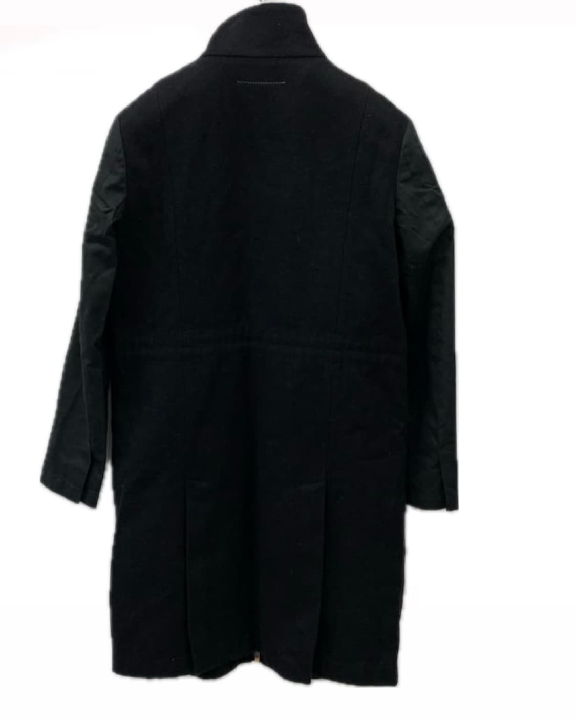 마르지엘라 배색 하이넥 코트 상품이미지3