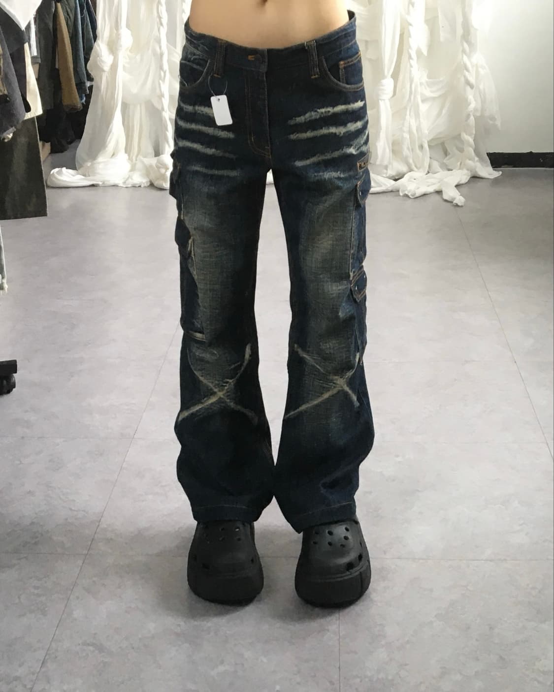 Multi pocket denim pants 상품이미지7
