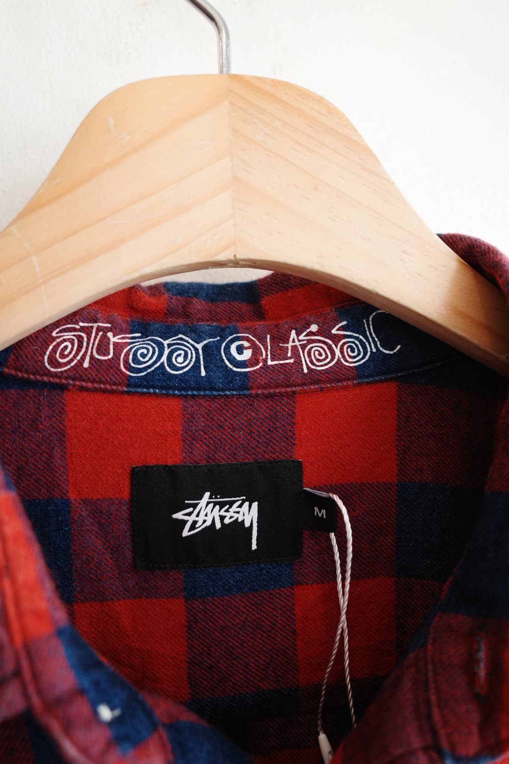 Stussy classic 스투시 버팔로체크 포켓 셔츠 상품이미지3
