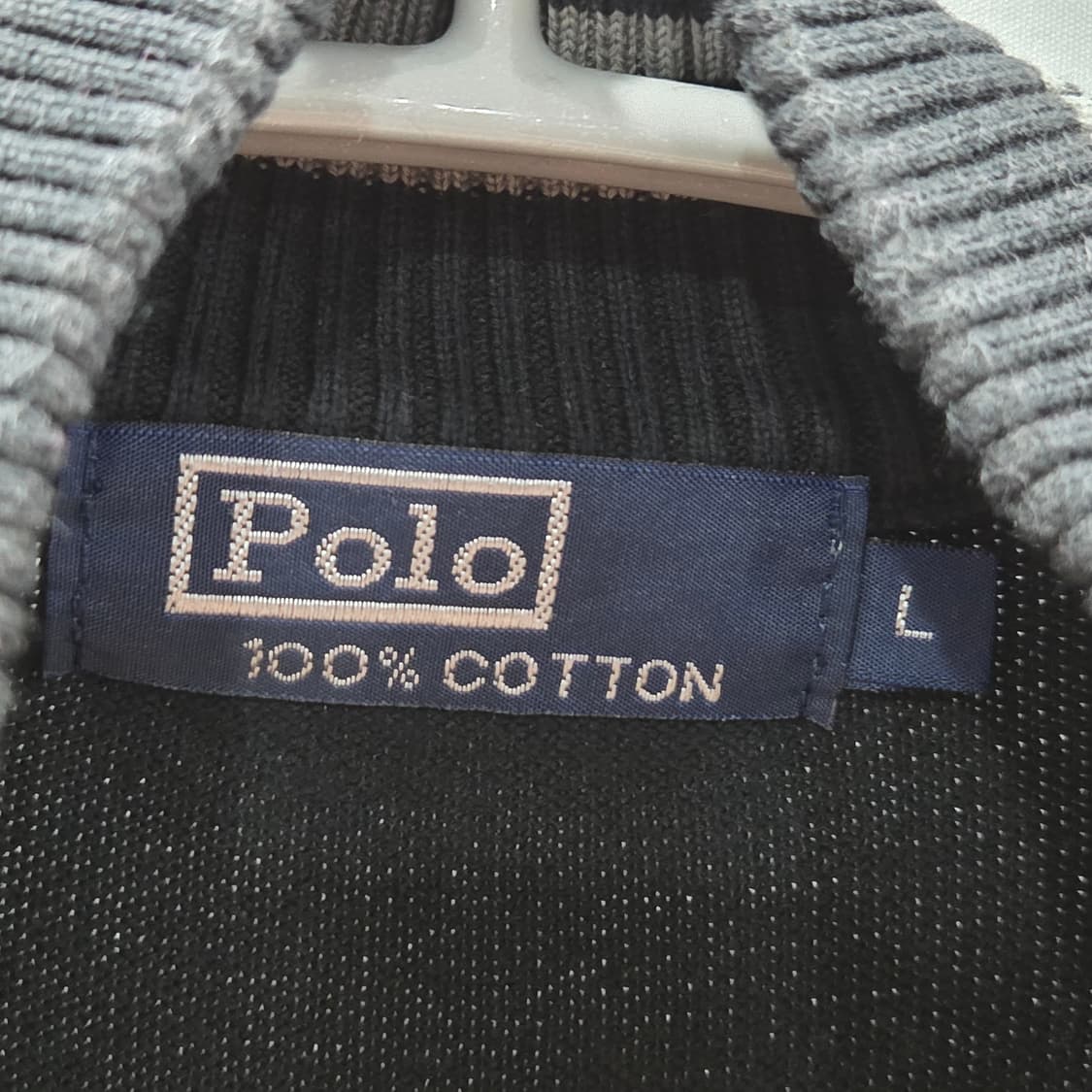 폴로랄프로렌 코튼 니트집업 L 상품이미지3