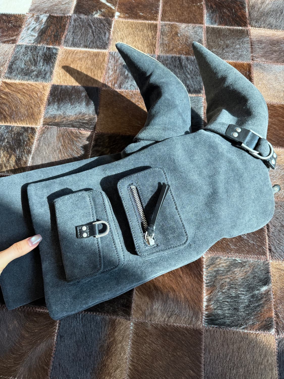 블루마린 데님카고 부츠 정가200 상품이미지8