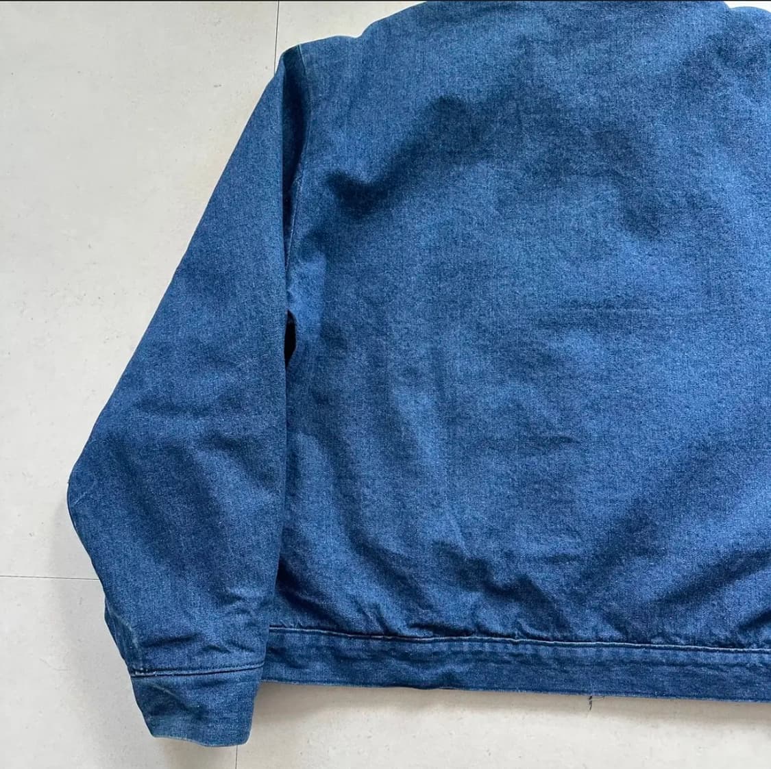 70s 빅벤 데님 브랭킷 드라즐 블루종 자켓 MADE IN USA  상품이미지10