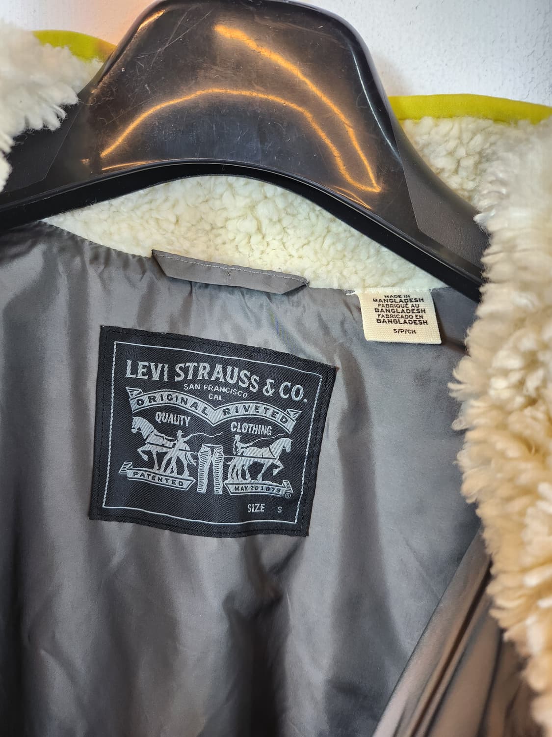 리바이스 LAKESIDE 보아 플리스 재킷  S 90 상품이미지10