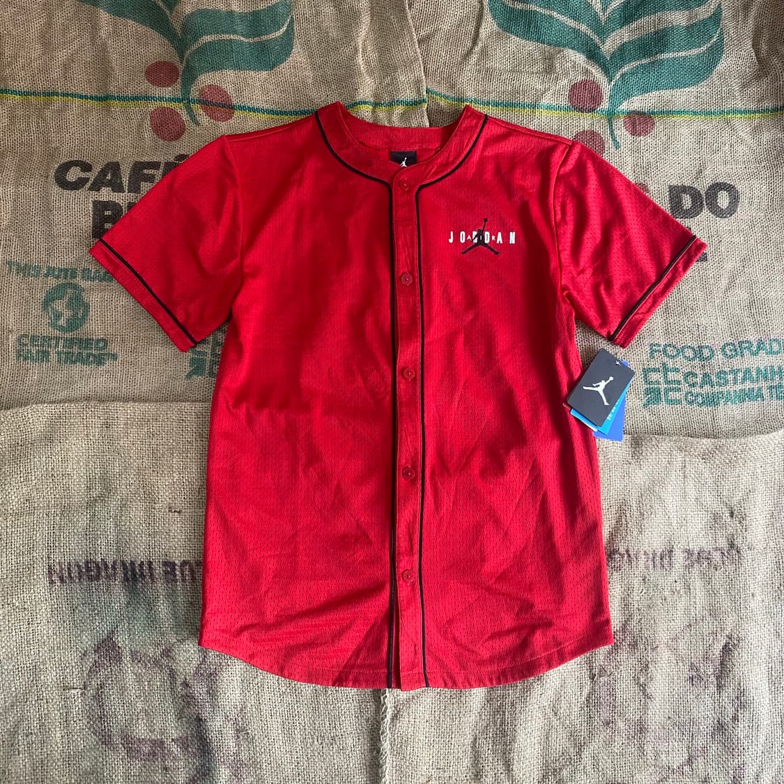 [XL] Jordan 점프맨 매쉬 베이스볼 져지 상품이미지1