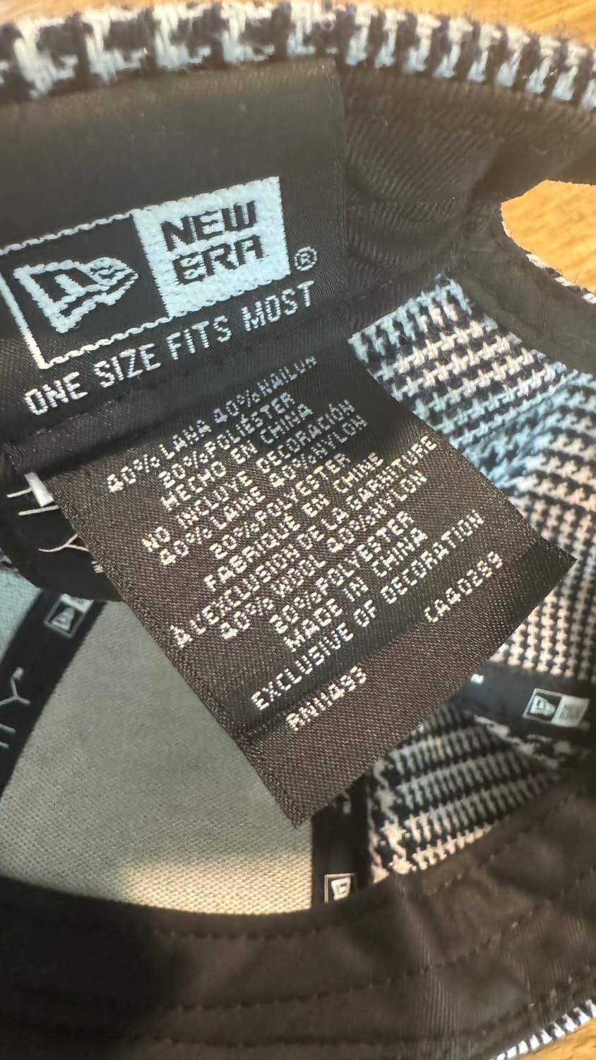 뉴에라 NY 양키스 체크 볼캡 9FORTY 울 모자 볼캡 상품이미지6