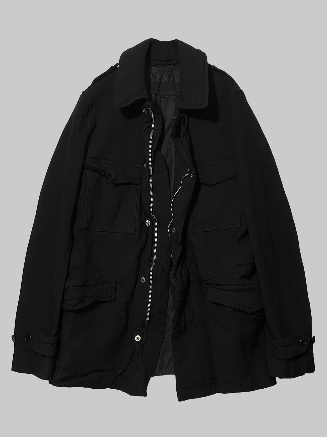 꼼데가르송 옴므 축융 폴리 밀리터리 자켓 상품이미지1