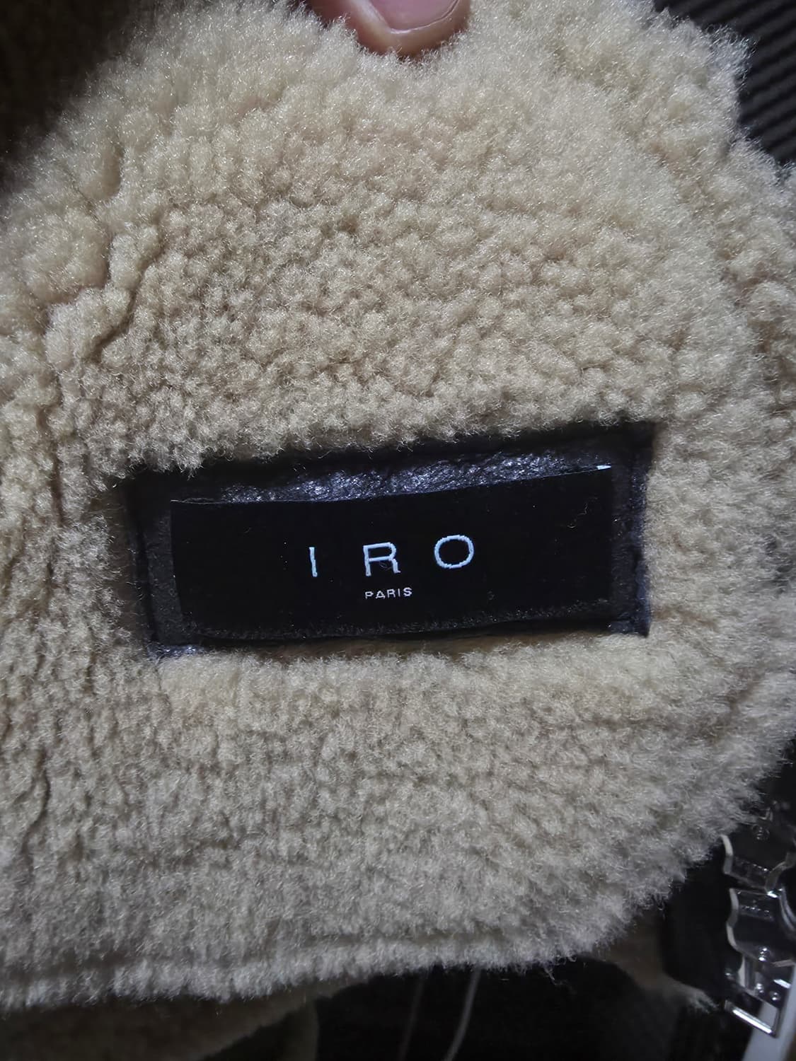 이로 IRO 양가죽 무스탕 자켓 95 S 판매합니다 상품이미지7