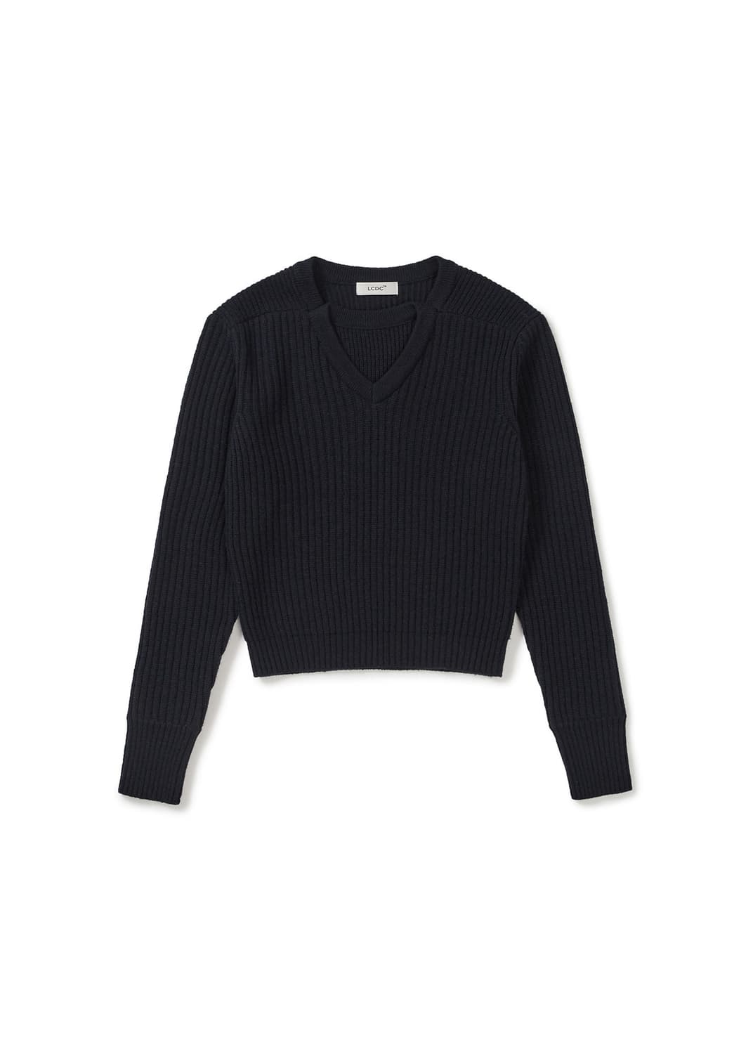 lcdc / DOUBLE LAYER PULLOVER (NAVY) / s 상품이미지4