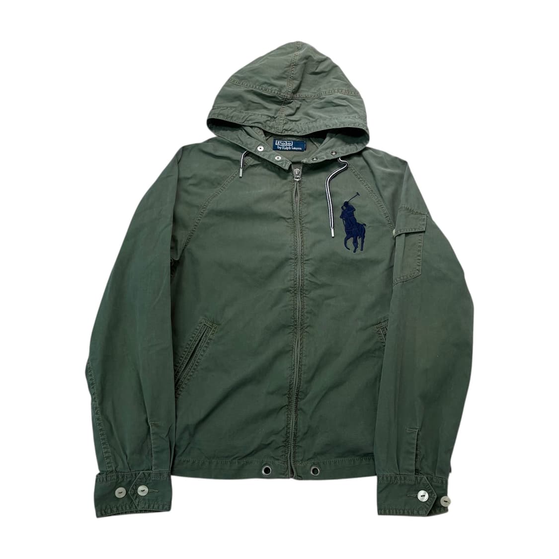 95 폴로 랄프로렌 빅포니 카키 올리브 후드 자켓 상품이미지1