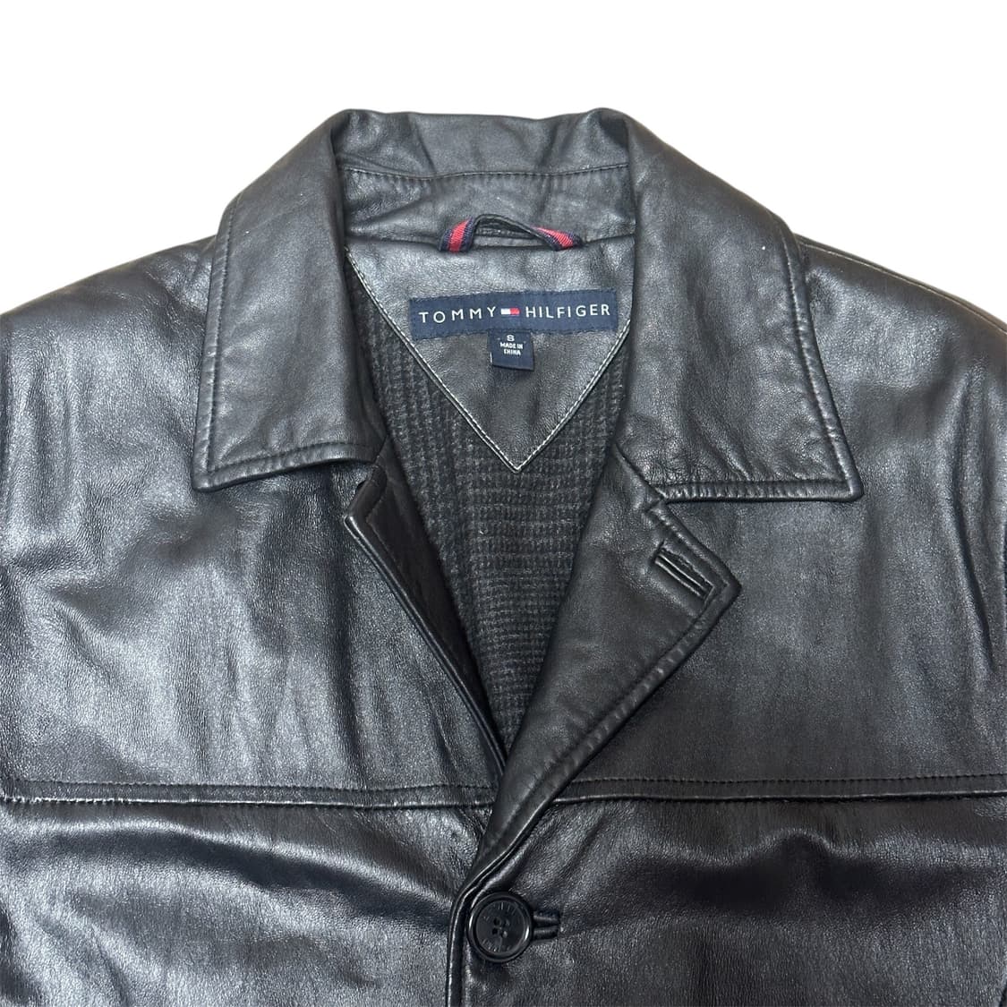 타미힐피거 리얼레더 카코트 S 상품이미지2