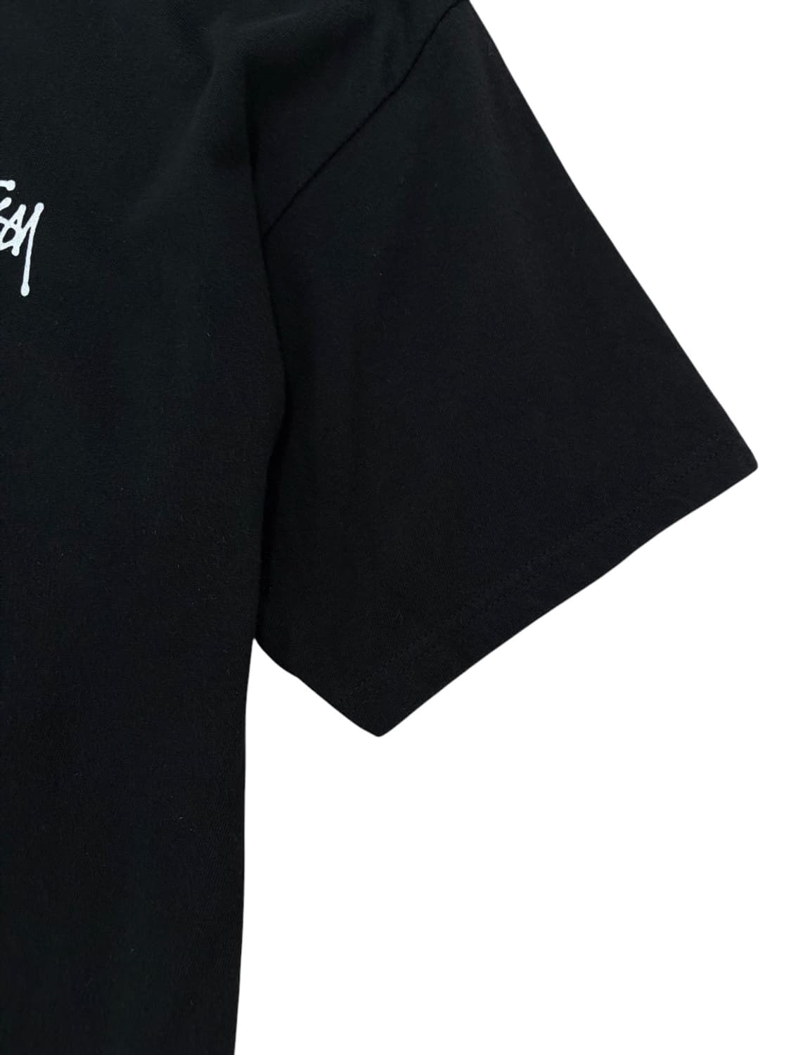스투시 빅로고 반팔티셔츠 블랙 (XL) 상품이미지4