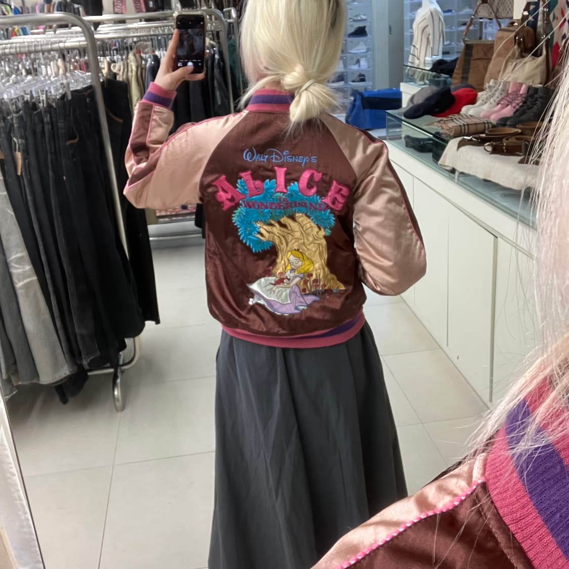 월트 디즈니 봄버 자켓 L 상품이미지10