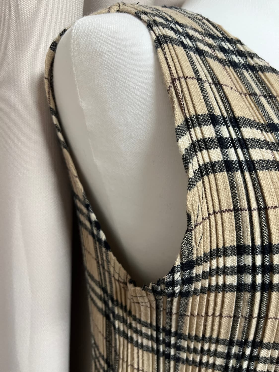 No.3 클래식 체크 플레어 원피스  상품이미지4