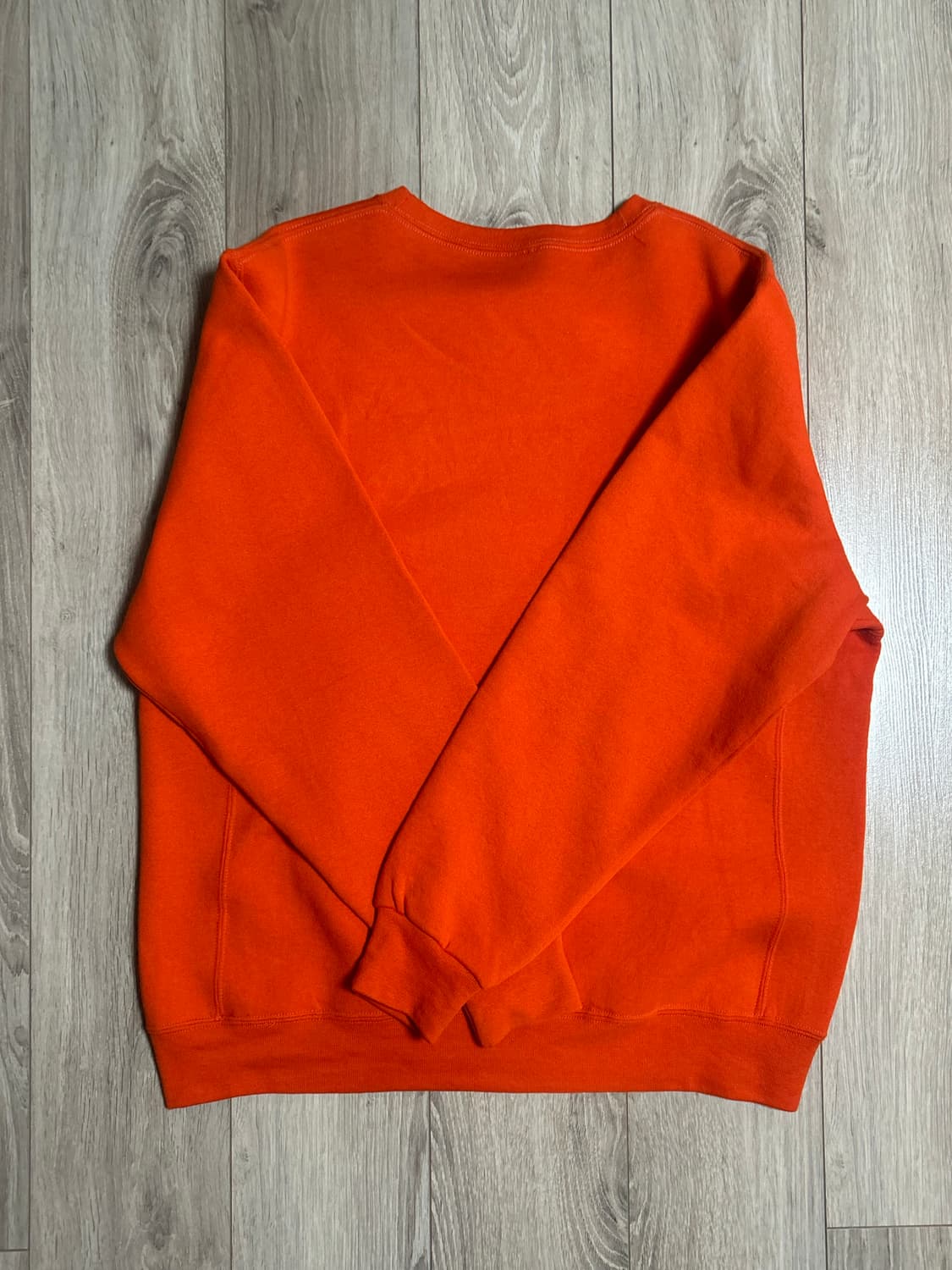 Russel 러셀 오렌지 맨투맨 L 상품이미지2