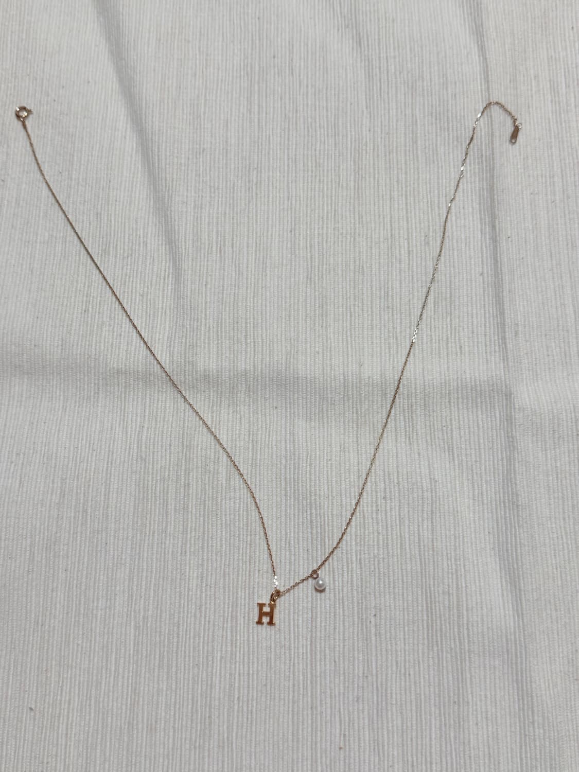 딥브로우 이니셜 목걸이 상품이미지1