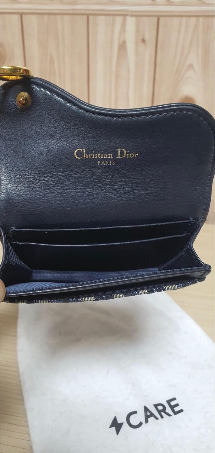 디올 오블리크 새들 지갑/카드지갑 정품A급(감정O) 상품이미지9