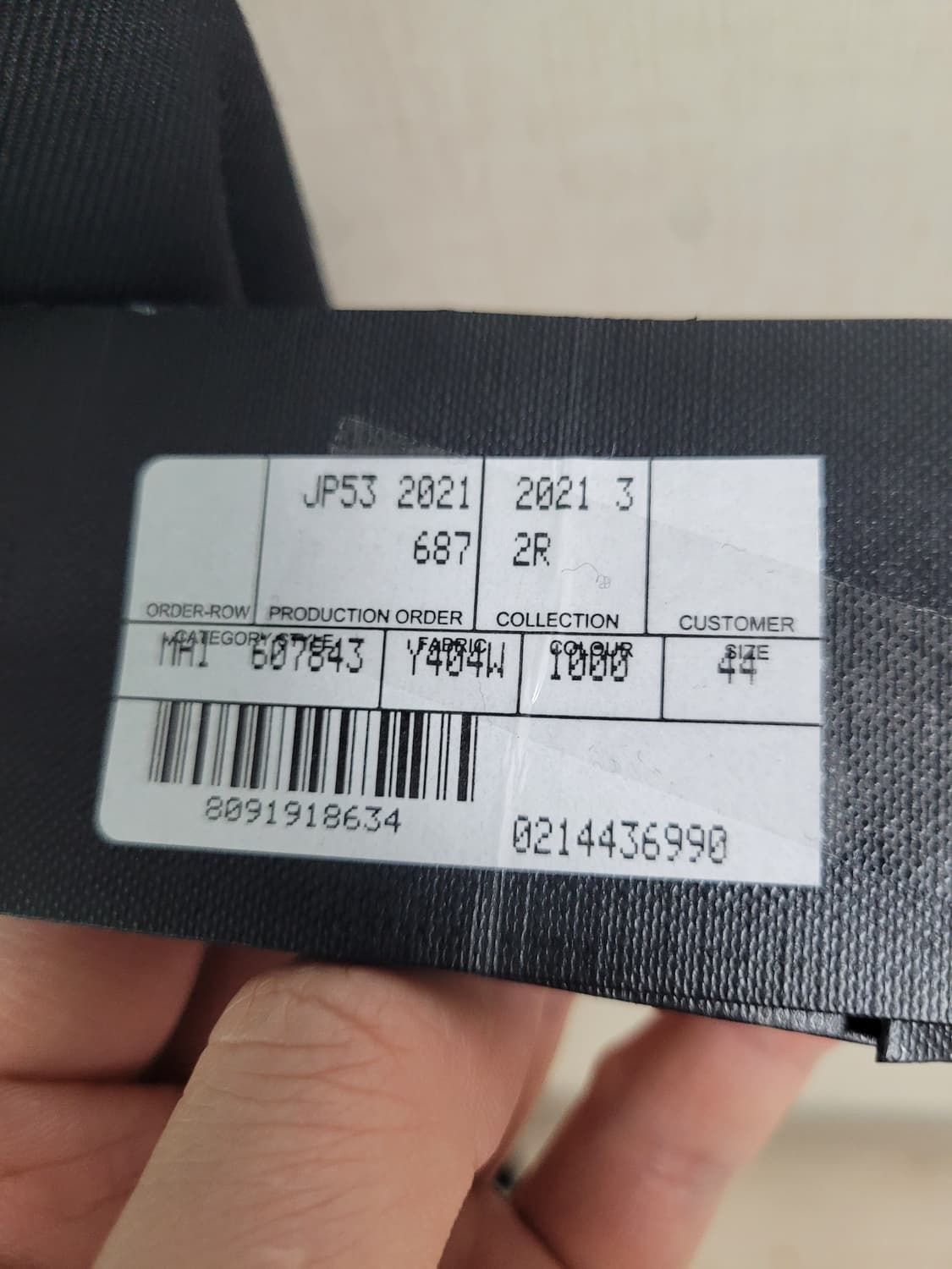 생로랑 개버딘 팬츠 울 슬랙스 44 사이즈 상품이미지6