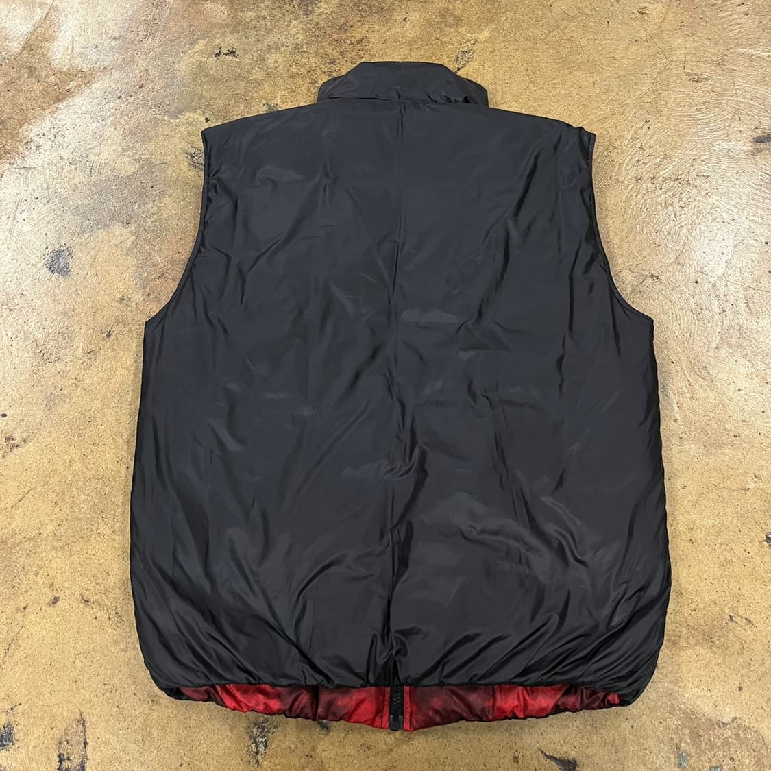 [정품/52] 돌체앤가바나 블랙 레드 양면 패딩 조끼 b13 상품이미지6