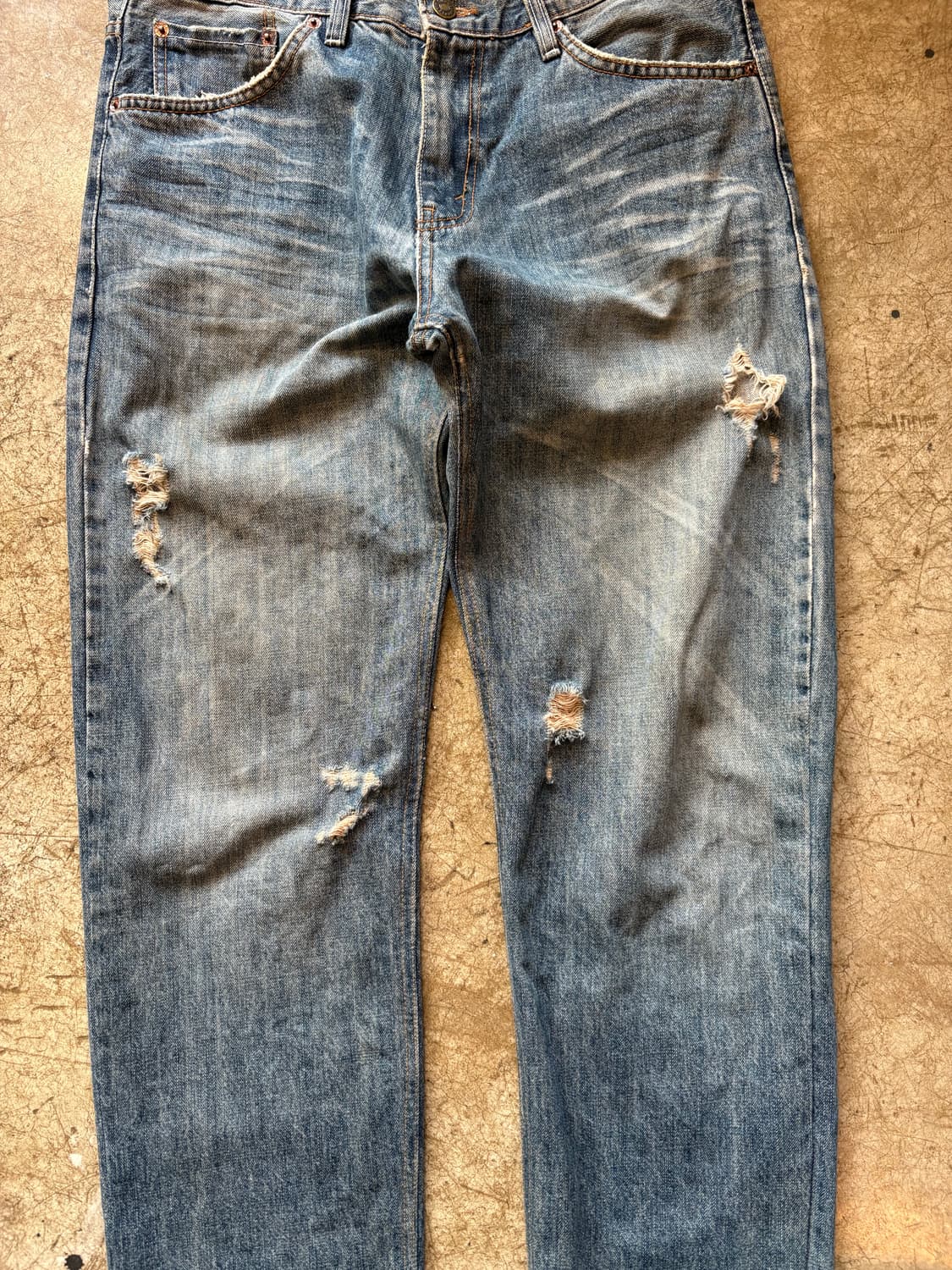 00s 리바이스 디스트로이드 워싱 데님 상품이미지3