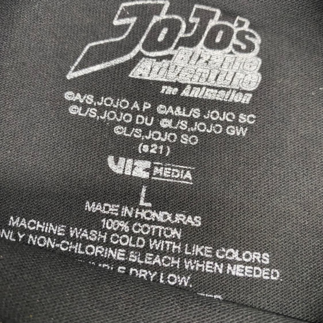 죠죠 오피셜 애니메이션 티셔츠 상품이미지3