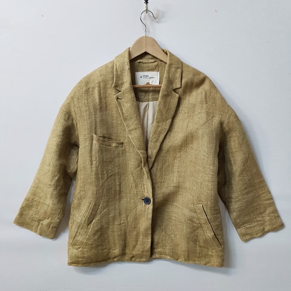 ISABEL MARANT 이자벨마랑 린넨100% 헤링본 자켓 상품이미지1