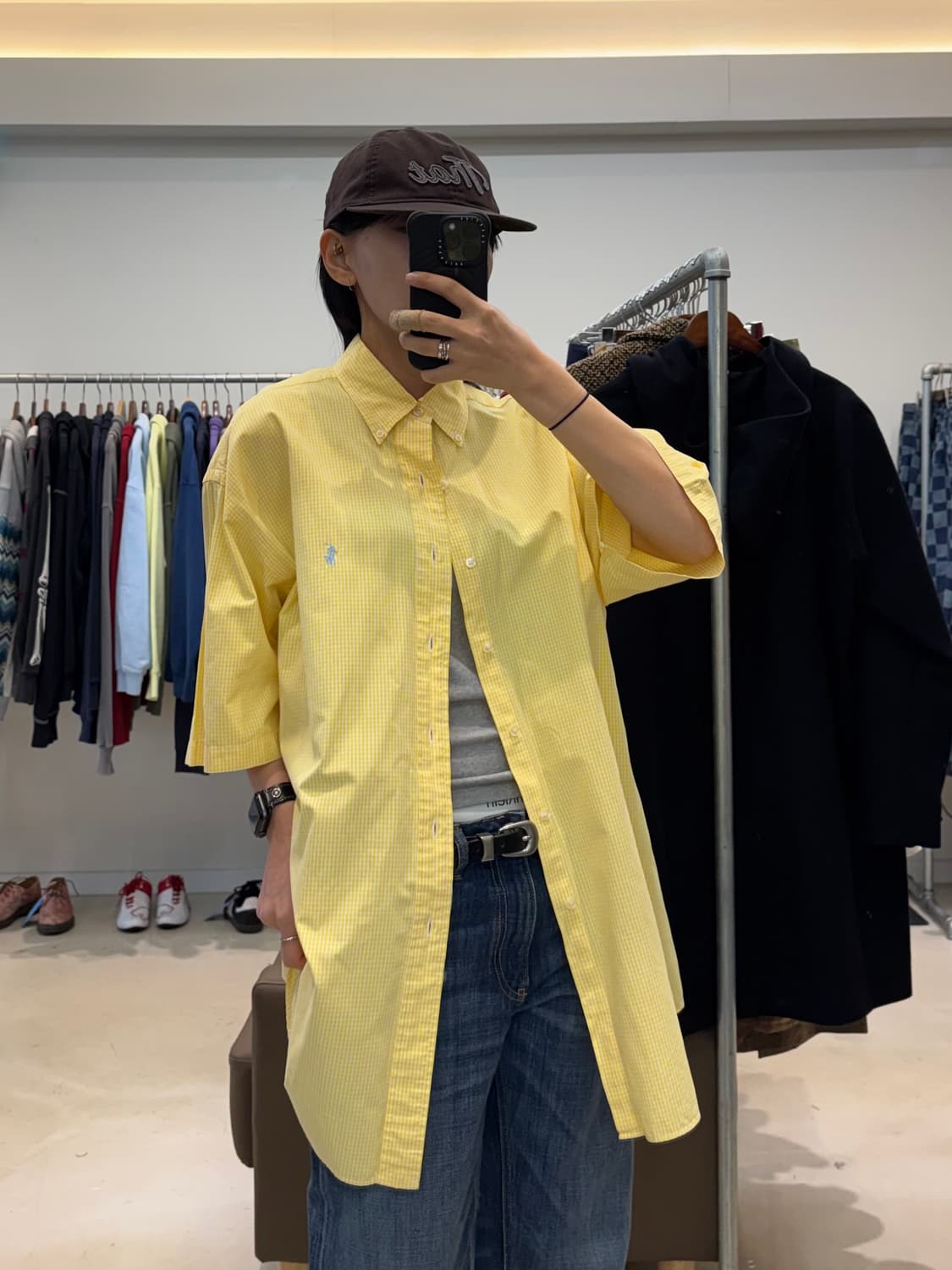 폴로 랄프로렌 체크 반팔 셔츠 상품이미지6