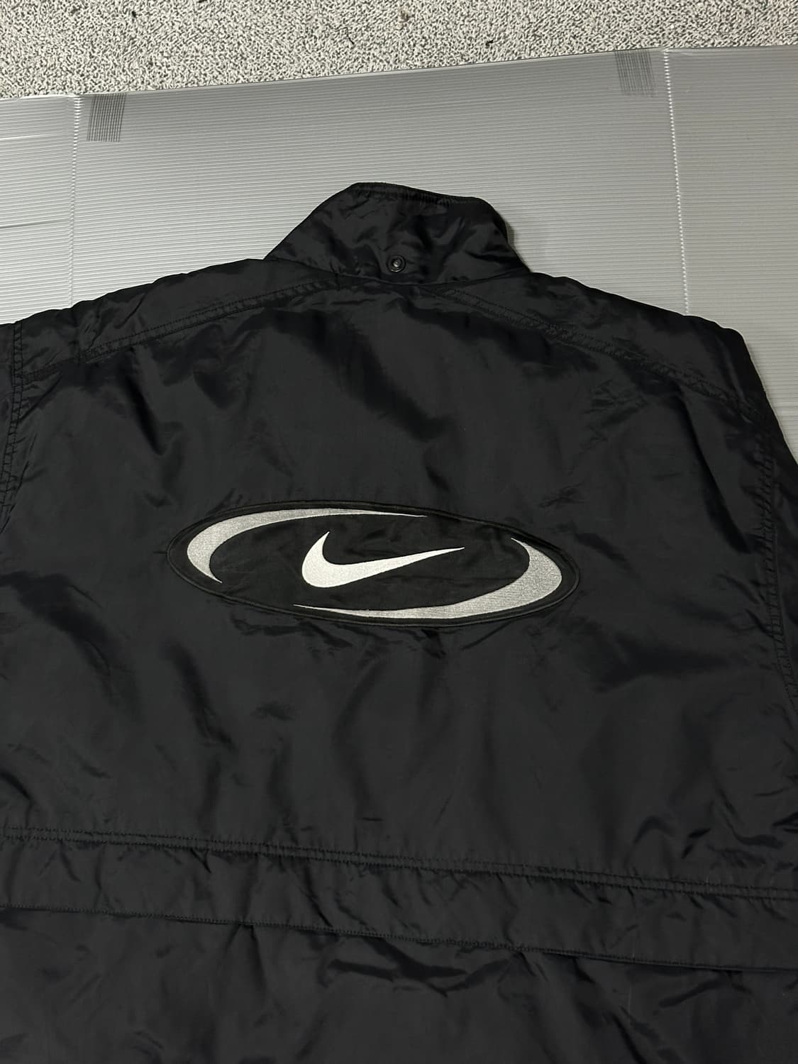 나이키 올드스쿨 빅스우시 누빔 자켓 블랙 L 상품이미지6